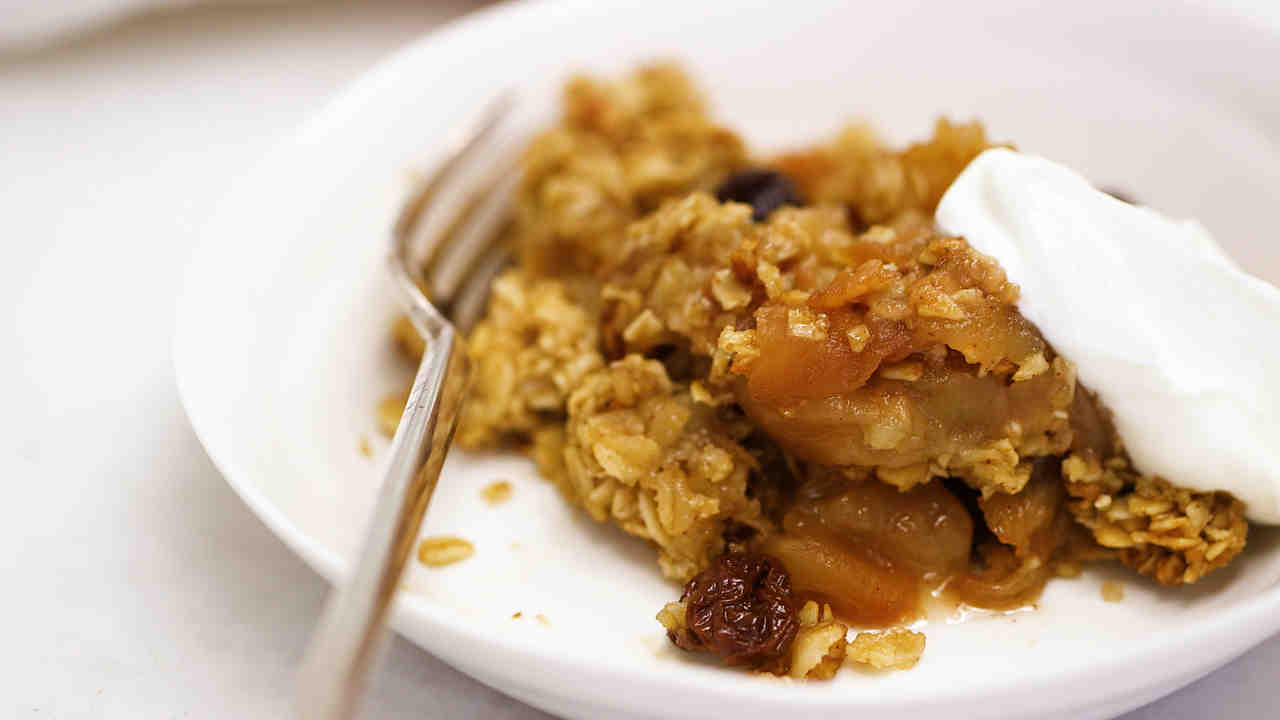 martha stewart apple crisp